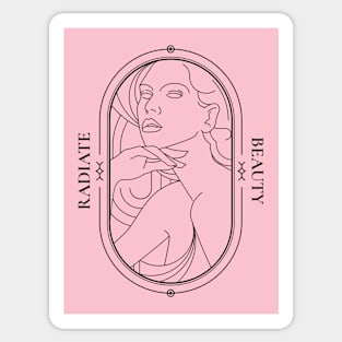 Radiate Beauty Sticker